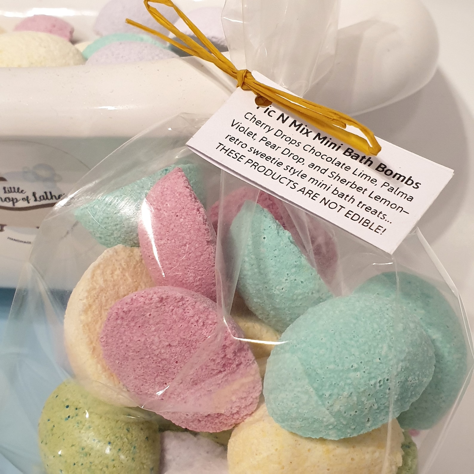 Mini Bath Bombs Pic N Mix Retro Sweet Bath Bombs All Etsy UK