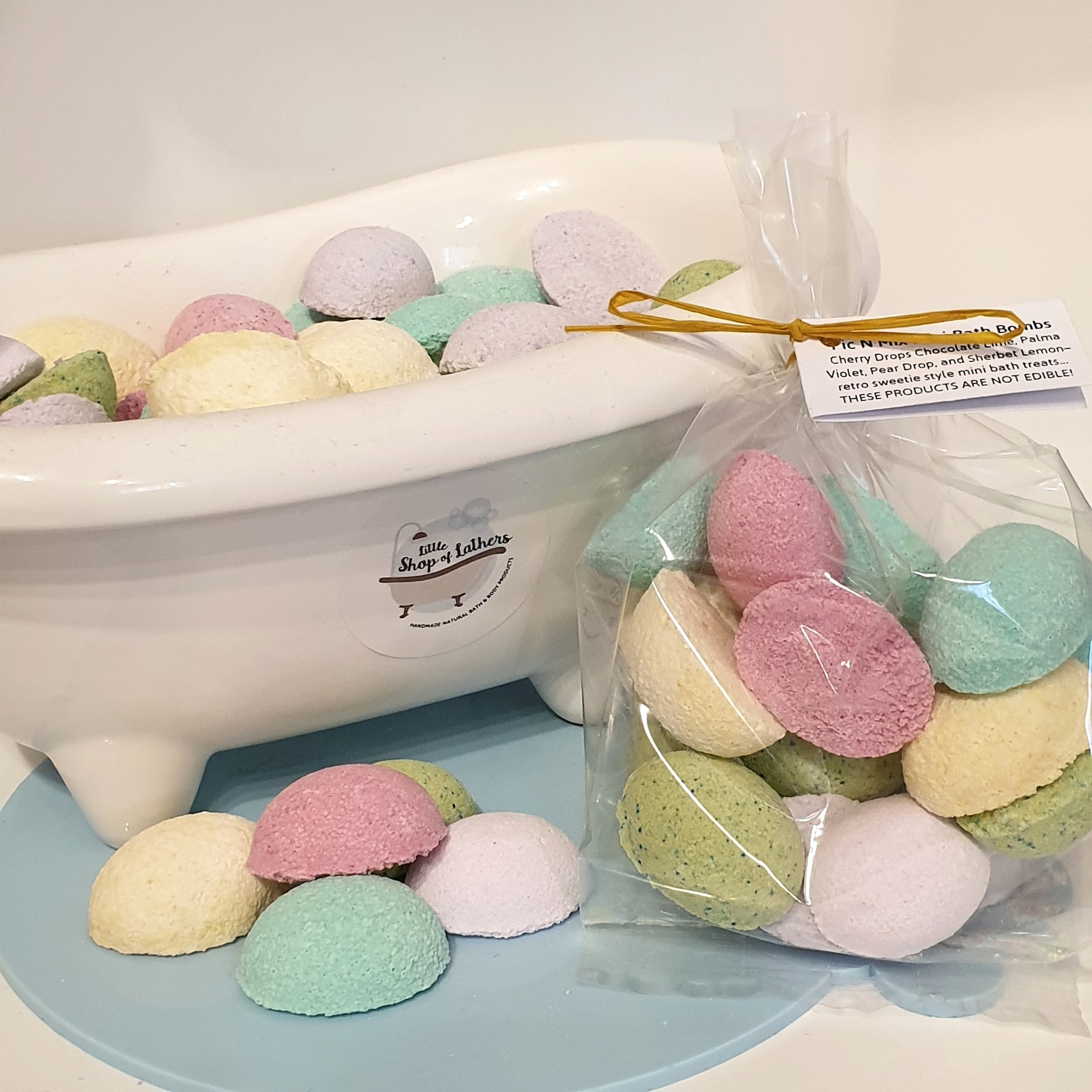 Mini Bath Bombs Pic N Mix Retro Sweet Bath Bombs All Etsy UK