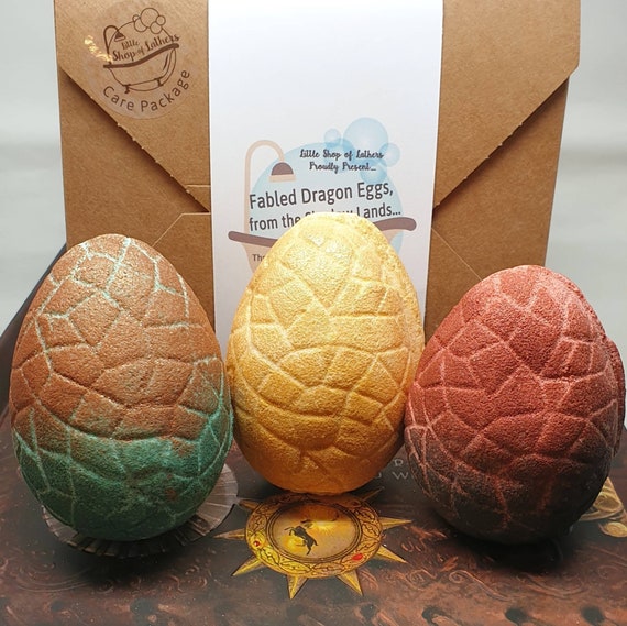Game Of Thrones Inspired Dragon Eggs Bath Bomb Gift Mother Etsy