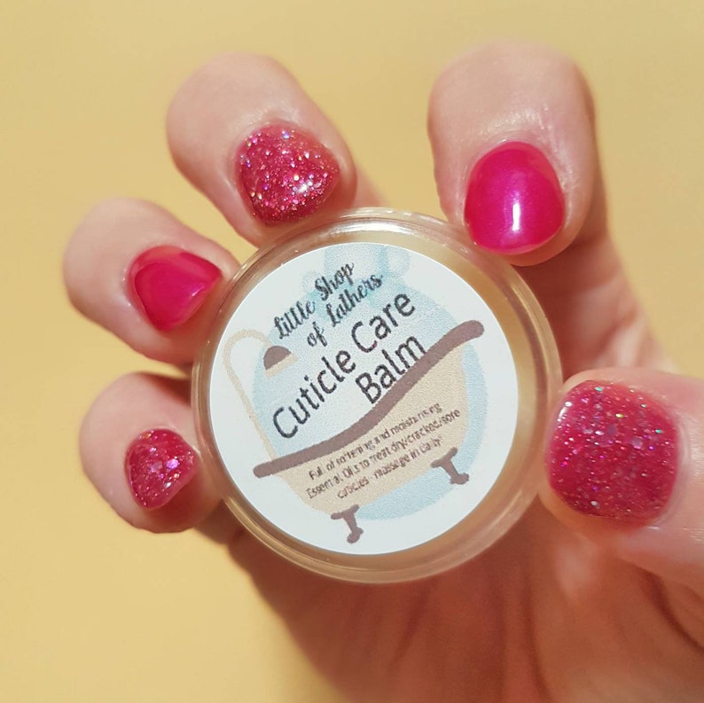 Cuticle Care Balm Nail Balm Handmade Aromatherapy Etsy UK
