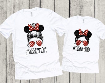 mom daughter disney shirts