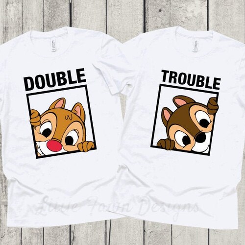 Double Trouble Chip and Dale Matching 