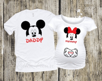 Mickey mouse sale maternity shirt