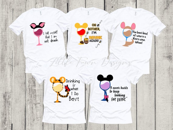 mickey mouse and winnie the pooh shirt