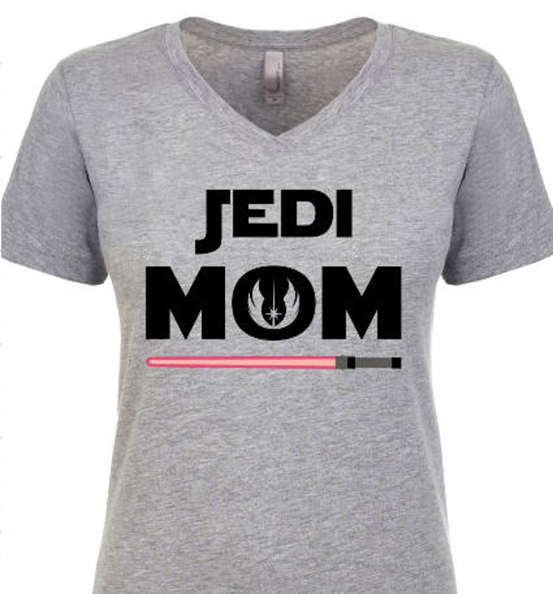 Jedi Mom Star Wars Shirt Hollywood Studios Disney World Etsy
