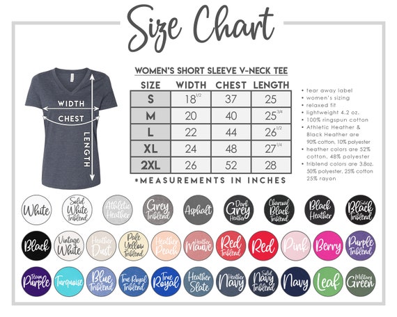 Sizing Chart – Fit Peach Athletics