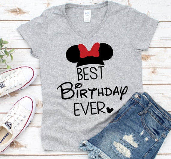 disney best birthday ever shirt