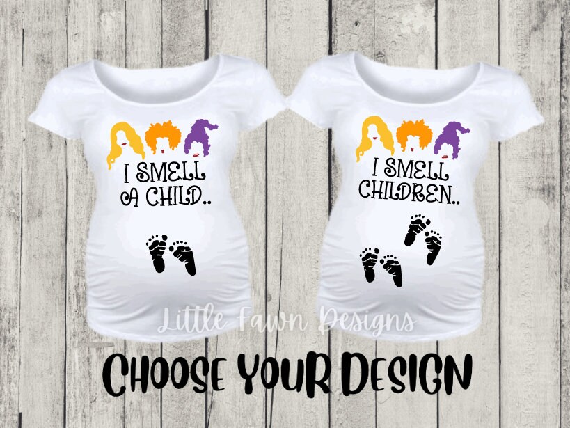 winnie i smell a child maternity shirt