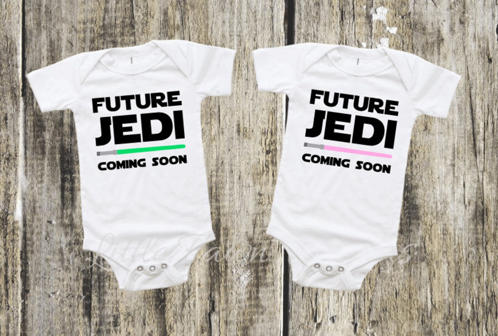 Future Jedi Coming Soon Baby Announcement Onesie Star Wars Etsy