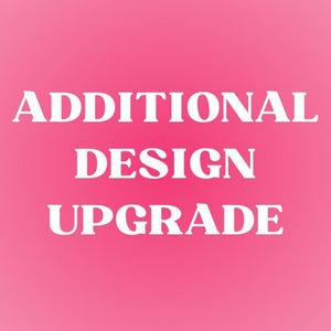Additional Design Up-Charge - Little Fawn Designs, DisneyDisney