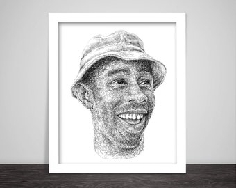 Scribbled Tyler The Creator - Hip Hop poster