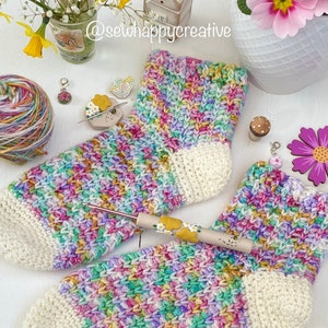 Crochet pattern, Crochet sock Pattern, CosySock Pattern, SewHappyCreative Pattern, Instant Download PDF Crochet Tutorial, pdf pattern