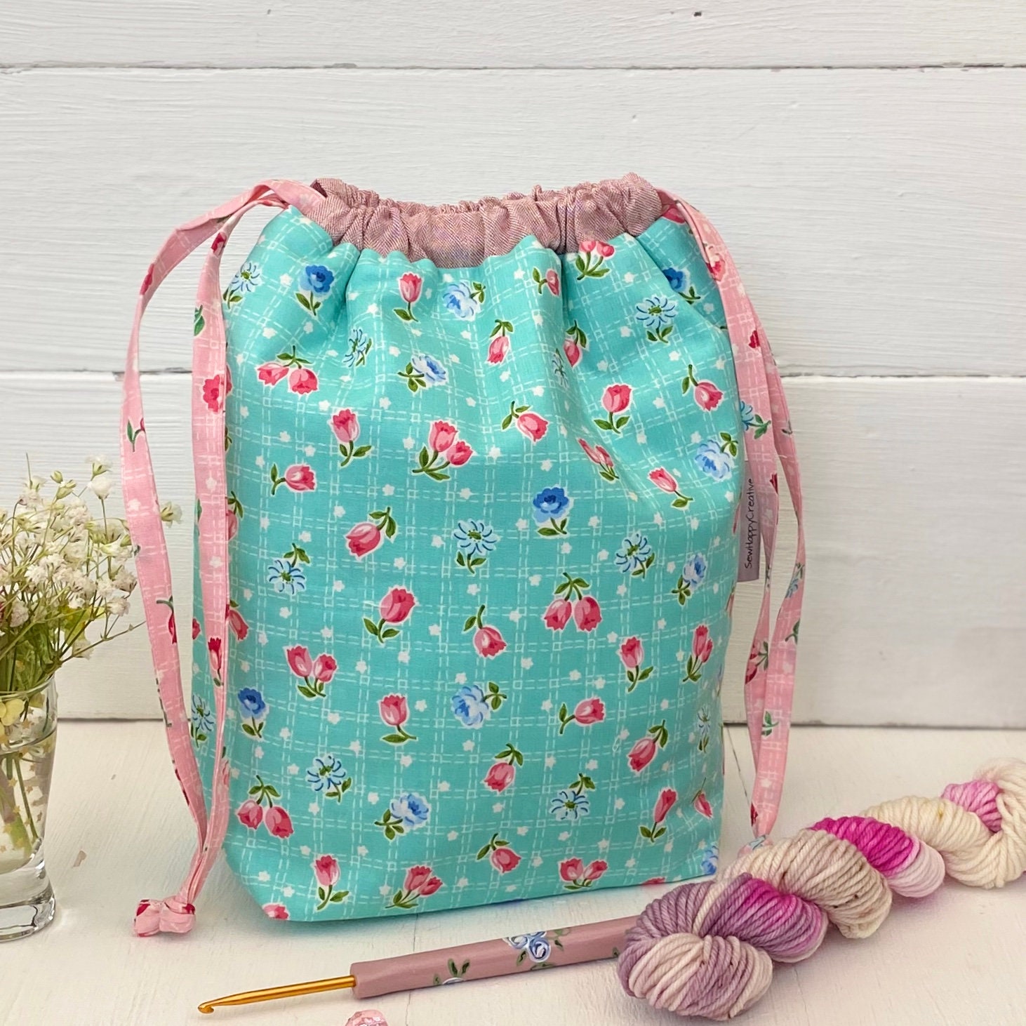 Sewing Pattern Drawstring Bag Pattern Project Bag Pdf - Etsy Canada