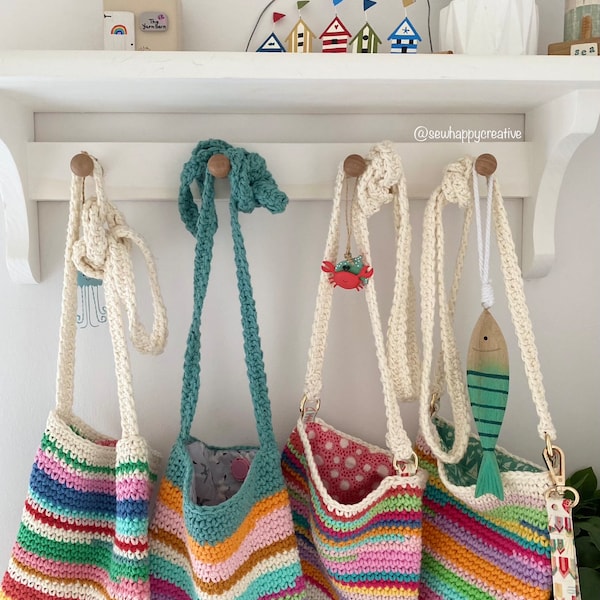 Crochet Pattern: Bag Pattern,Photo Tutorial (PDF Pattern) Digital Download, Holiday SewHappyCreative