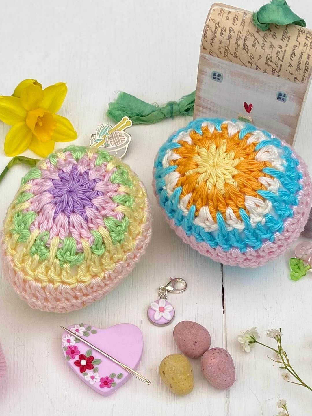 Crochet Egg, Granny Square, Crochet Pattern, Digital Pattern, Easter