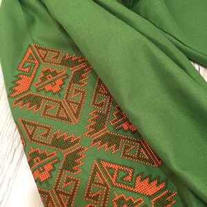 XS is reserved for Marie Ukrainian Vyshyvanka Ukrainian Embroidered Blouse Boho Style Romanian Blouse image 6