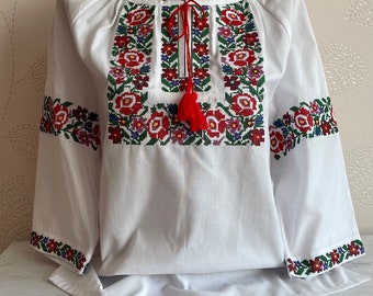 Oekraïne Oekraïense Blouse Shirt Vyshyvanka Boer Folk Ethno Kostuum