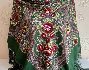 Châle traditionnel ukrainien Hustka Foulard Wrap Foulard Cadeau pour elle