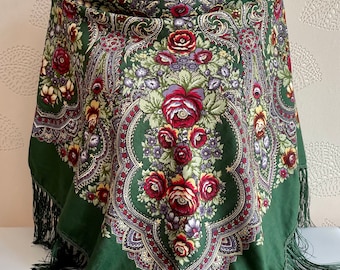 Oekraïense traditionele Oekraïense sjaal Hustka Foulard Wrap sjaal cadeau voor haar