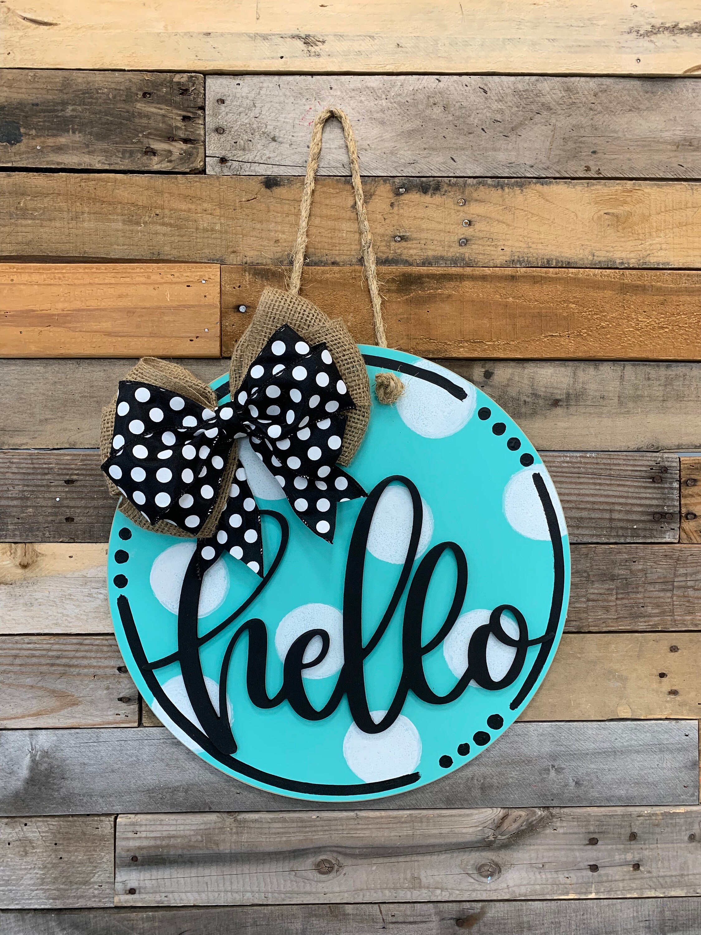 DIY Door Hanger DIY Craft Kit Summer Door Hanger Etsy