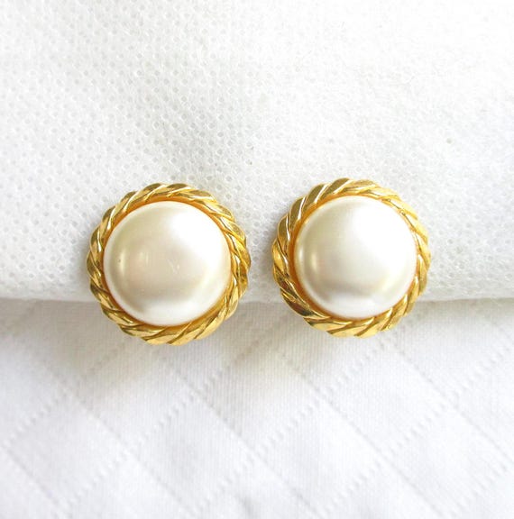 Boucles d'oreilles pendantes à clip d'inspiration baroque, Clips d