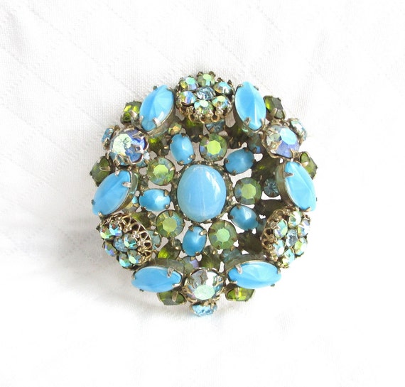 Schreiner NY - Turquoise, Green, Blue, Aurora Borealis