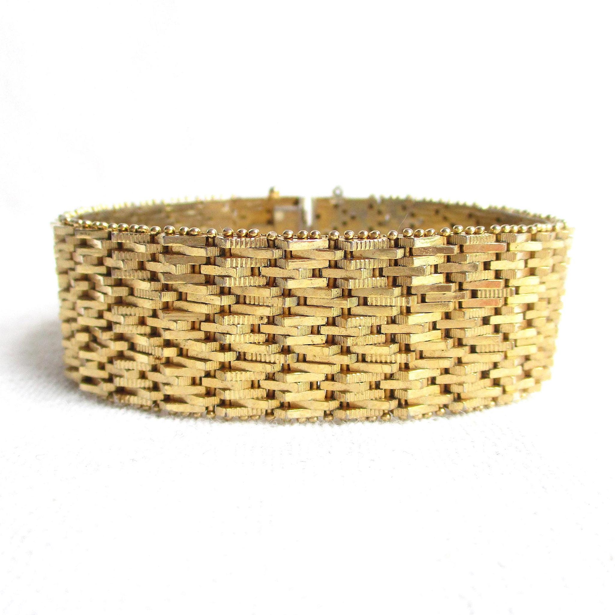 Bracciale bambino in oro giallo, fantasia con pietre colorate - Simmi – Simmi Gioiellerie