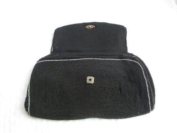 Pair of Vintage Black Handbags/Wallets - Black, S… - image 3