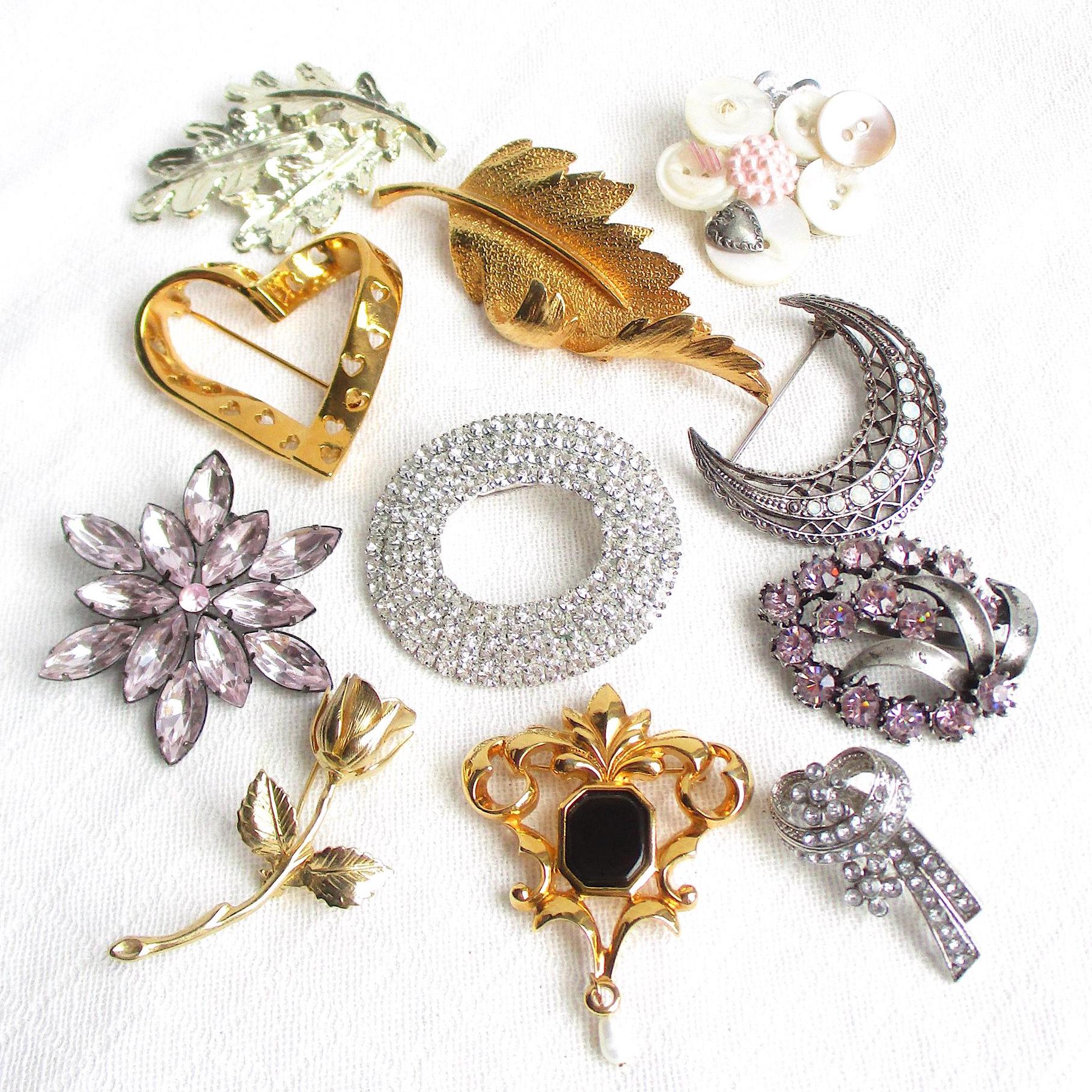 Jewelry Cheap Brooches For Sale Vintage Brooch Lot