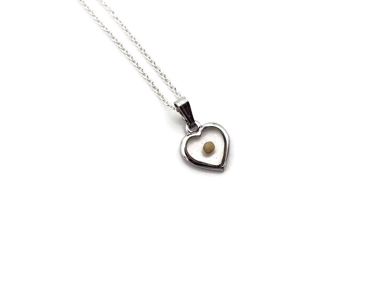 Sterling Silver Mustard Seed Necklace Scripture Jewelry - Etsy