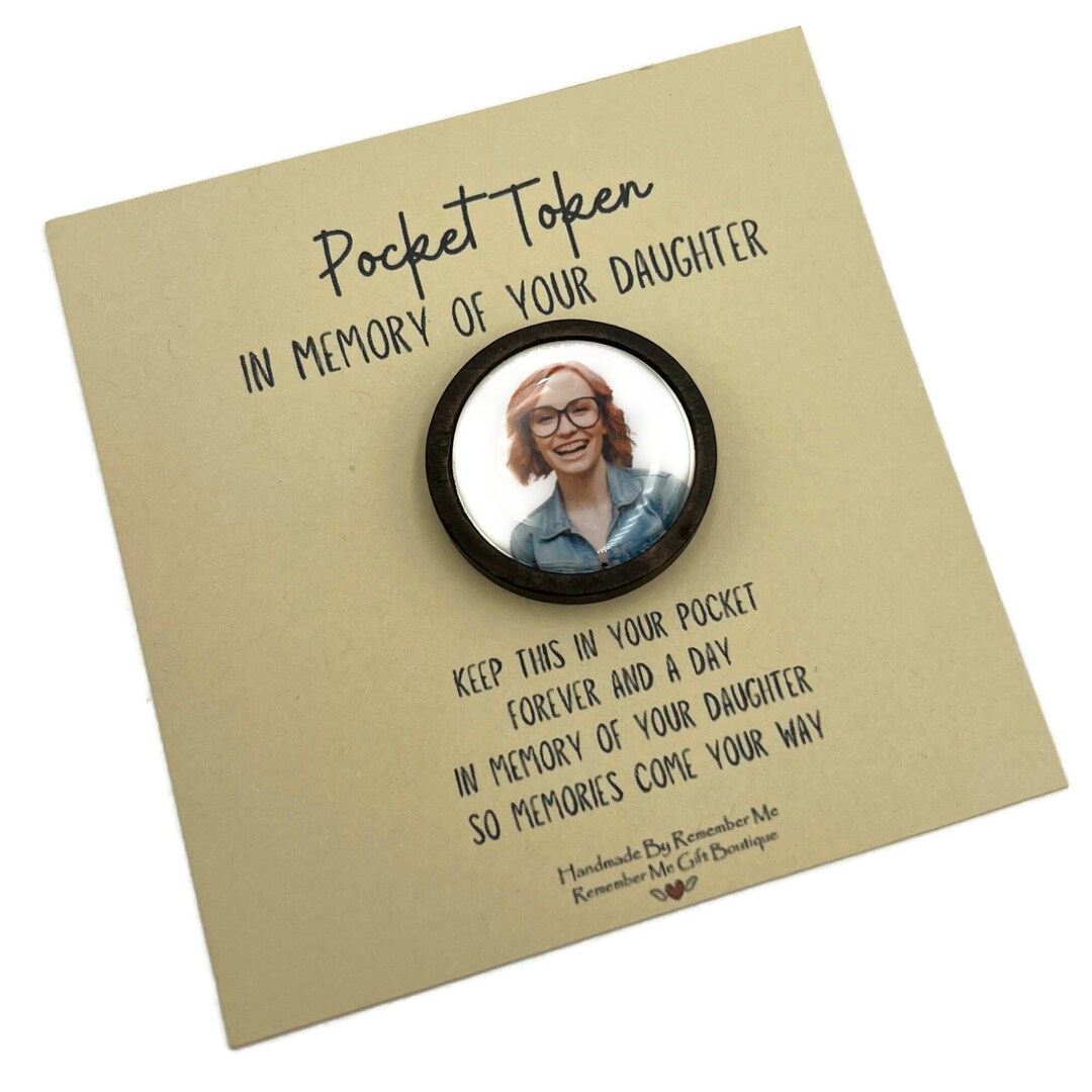 Loss of Brother, Sympathy Gift for Man, in Memory of Brother, Pocket  Keepsake Photo, Memorial Gifts for Men, Memory Pocket Stone Token 