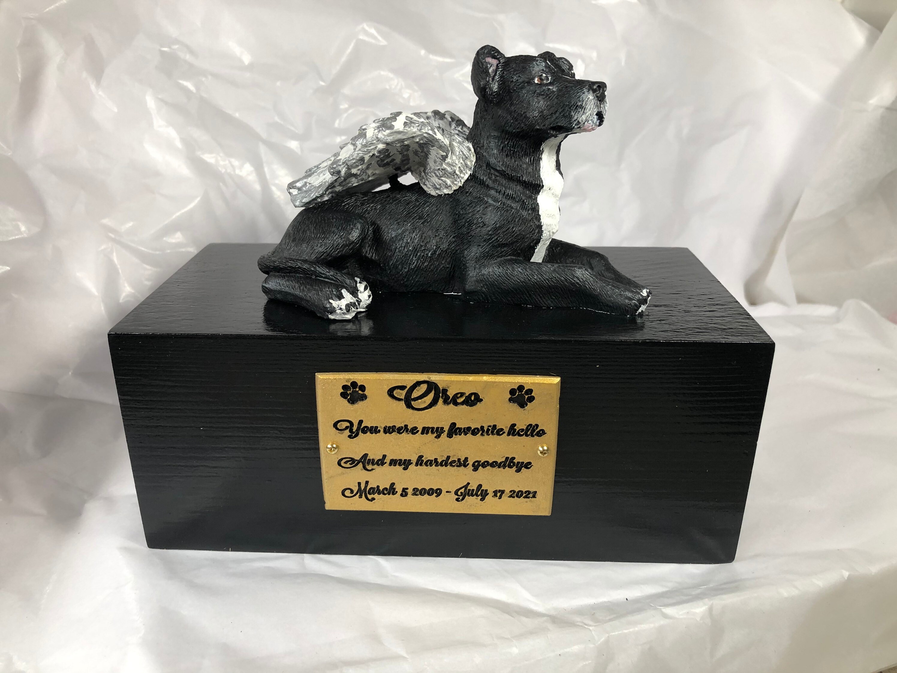 Custom Engraved Urn Pit Bull Staffordshire Terrier Pet Etsy Denmark