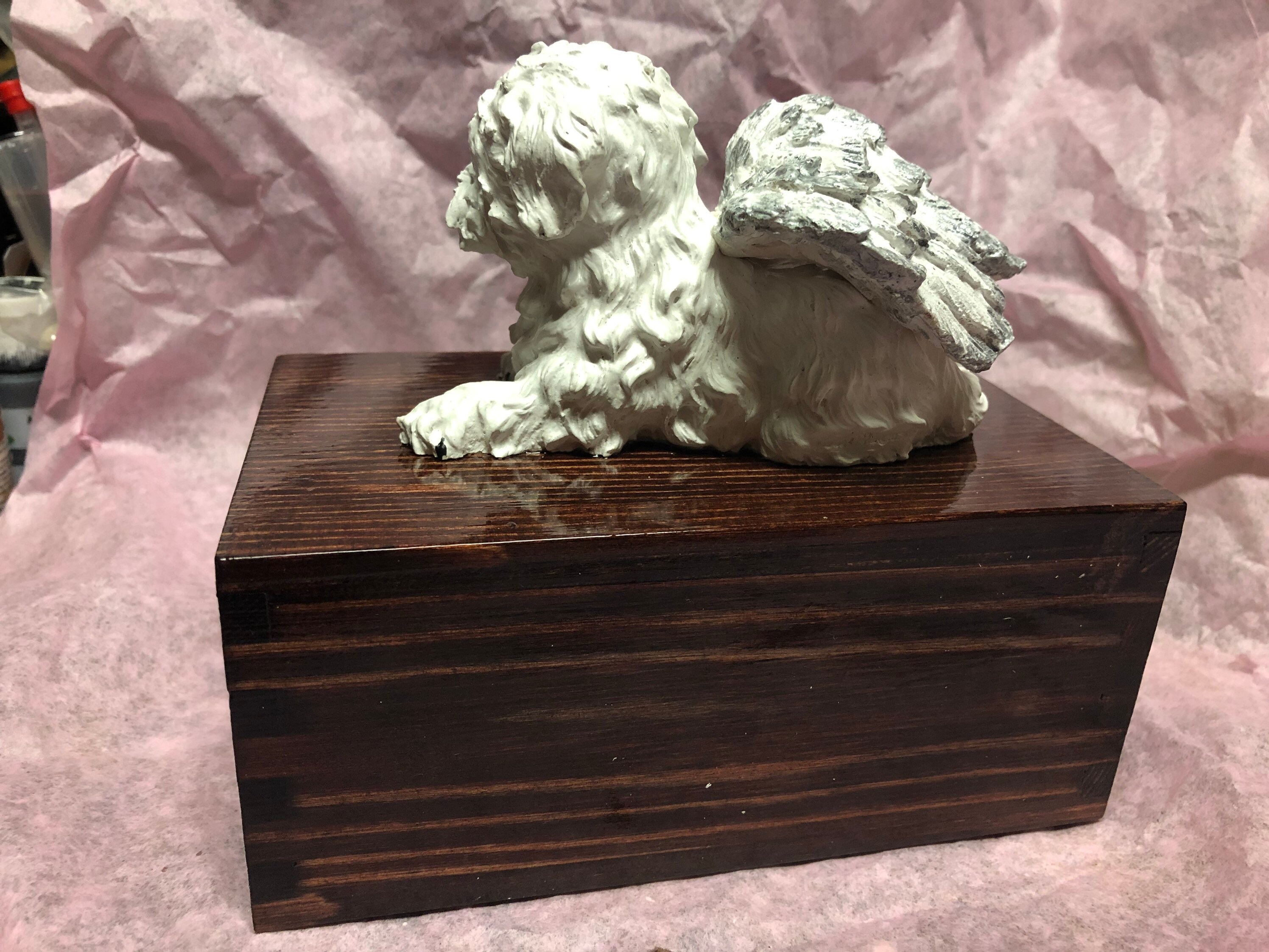 Custom Maltese Urn Pet Portrait Figurine To Your Dog's Etsy