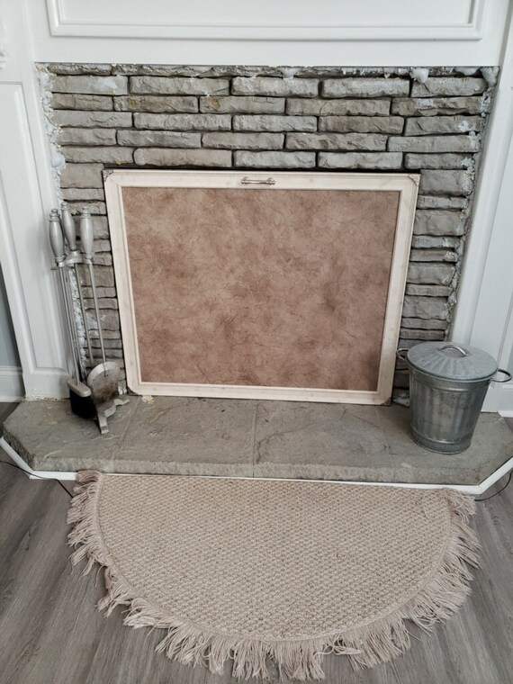 Custom made fireplace cover Etsy