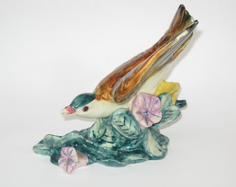 Stangl Bird KEY WEST Quail-DOVE #3454 Large Art Pottery Sculpture; Vintage Figurine Made in U.S.A. Mint!