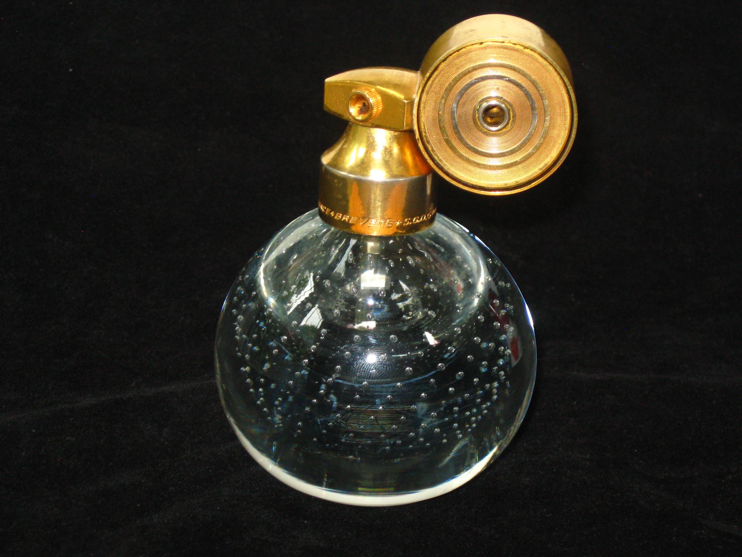 Marcel Franck Gold Plated Atomizer Brevete S.G.D.G Controlled