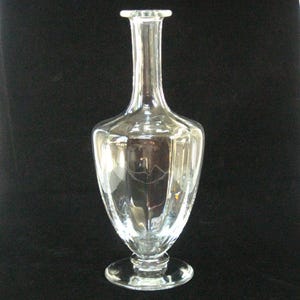 Baccarat CAPRI Optic Crystal Footed Decanter NO Stopper