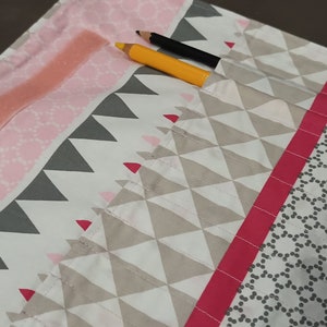 Pencil coloring pouch