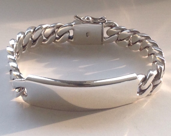 Biker shop id bracelet