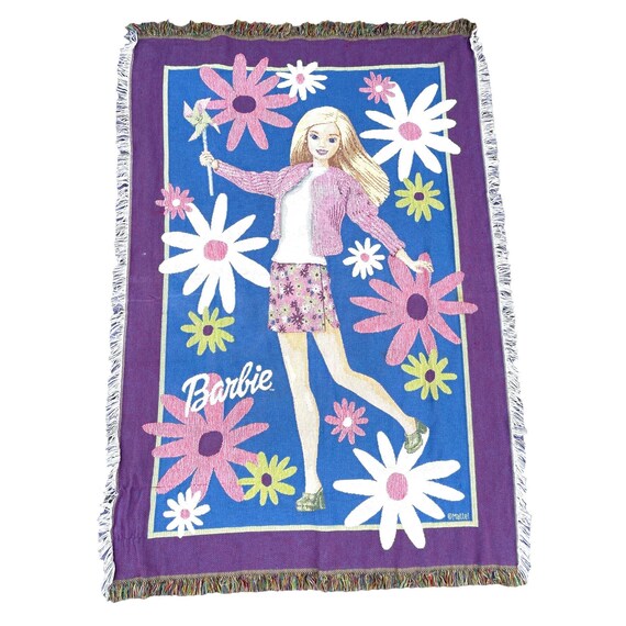 Vintage barbie blanket hotsell