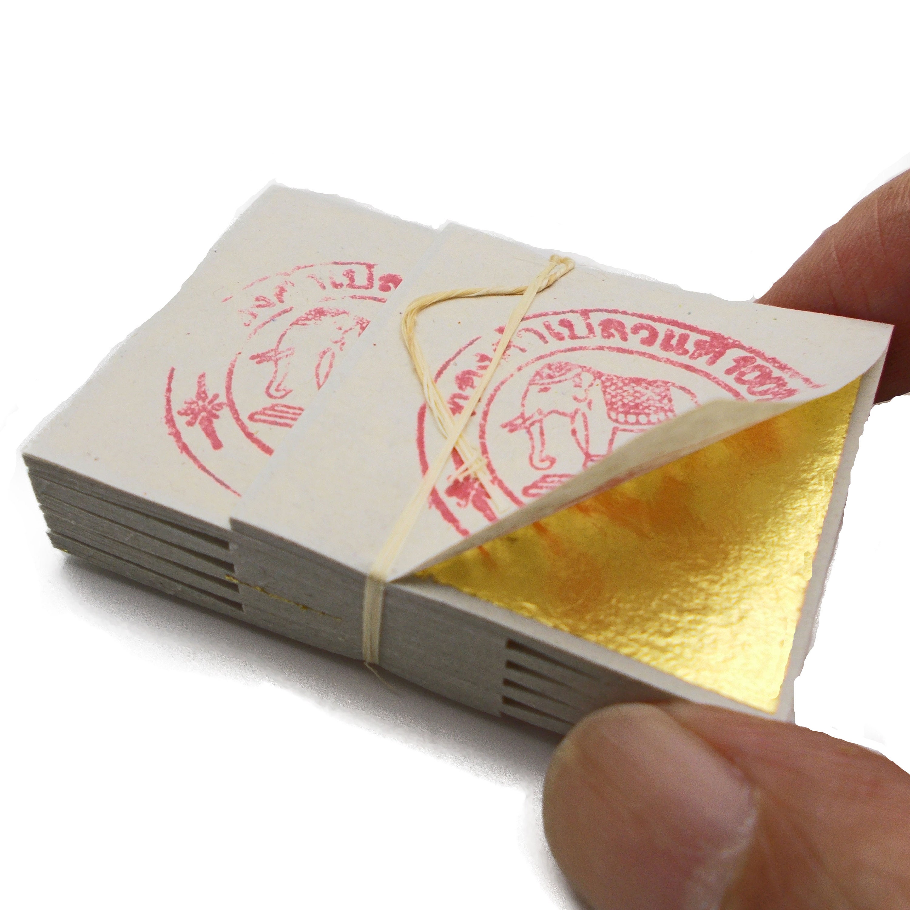 100 Pcs 24K Pure Gold Leaf , Foil for Nail Art Gilding 1.18 X 1.18