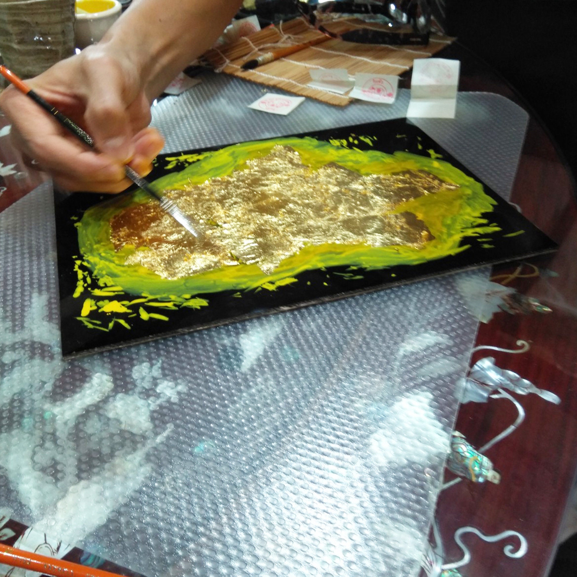 100 Pure Genuine Gold Leaf Gold Foil 24 Karat 1.2 X Etsy