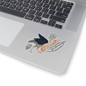 Thai Tattoo Design ''Asil Huhn mit Zaubersprüchen Sak Yant" New Retro Funny Kiss-Cut Sticker Perfektes Geschenk oder Geschenk für Freunde