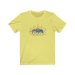 Thai Tattoo Design T-Shirt &#39;Tiger And Boar With Good Luck Spells&#39; New Retro Unisex Funny Tee Perfect gift or present for friends