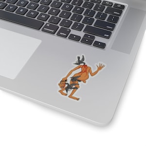 Thai Tattoo Design ''Walking Zombie in Hell'' Kiss-Cut Stickers Horrible mais drôle Cadeau parfait ou cadeau pour les amis