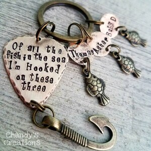 Custom-fishing-lure-keychain-you Are My Greatest Catch-gift for Husband ...