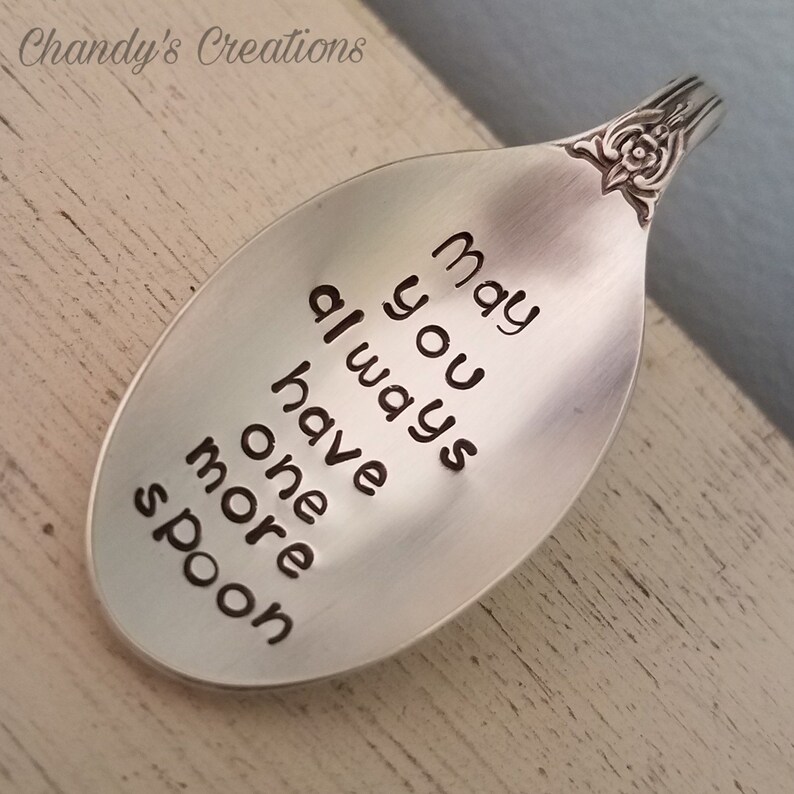 Customspoontheorysaveyourspoonsspoonieinspirationalchr Etsy