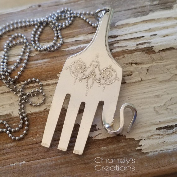 Elephant spoon necklace best sale