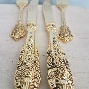 Wedding Dinner Set-Cake-Forks-Knives-Anniversary-Custom-Stamped-Bride-Groom-Gift-Accessories-Personalized-Matching-Gold-Date-Mr. and Mrs. image 9