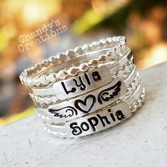 child name rings
